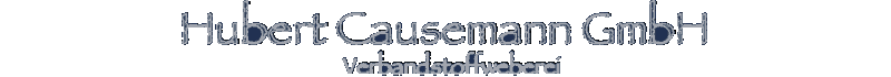 Hubert Causemann GmbH - Verbandstoffweberei